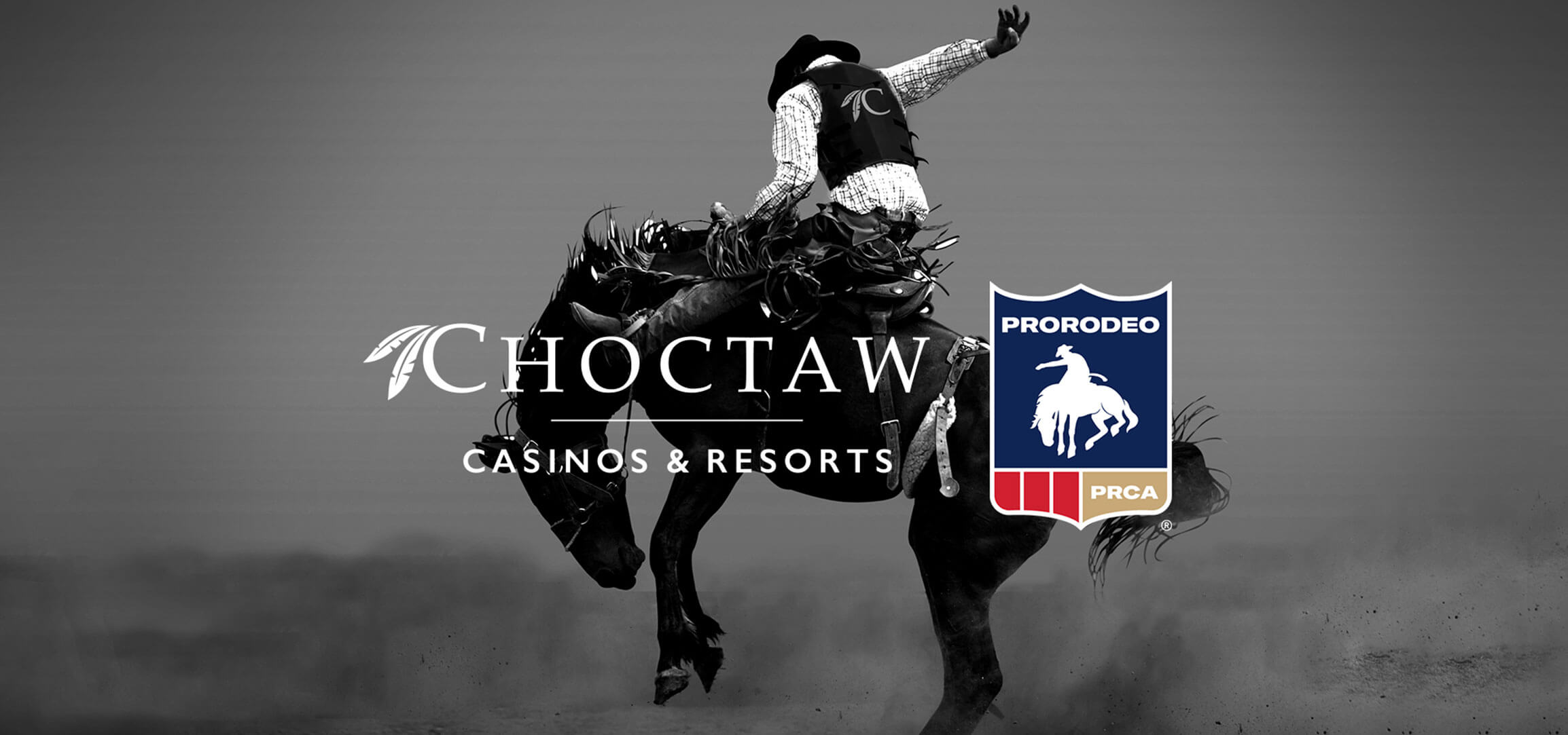 Professional Rodeo Cowboys Association partnership banner