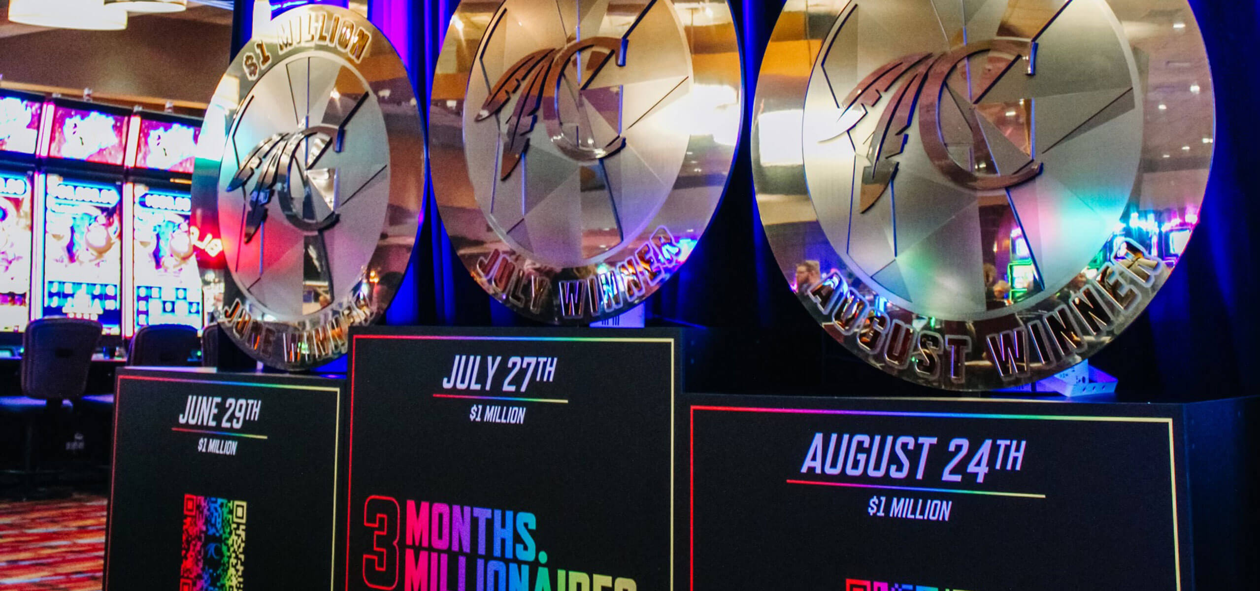 3 Months. 3 Millionaires.