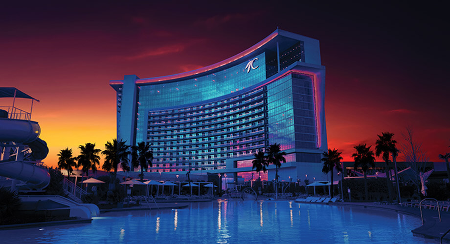 Choctaw Casino & Resort Durant at sunset
